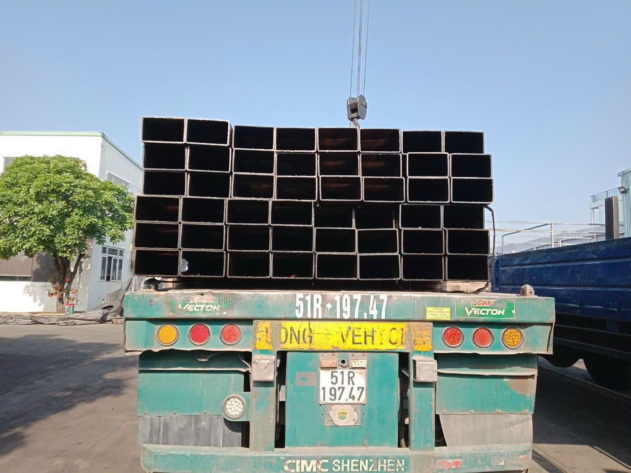 THÉP HỘP 80X160X5MM, THÉP HỘP CHỮ NHẬT 80X160X5LI