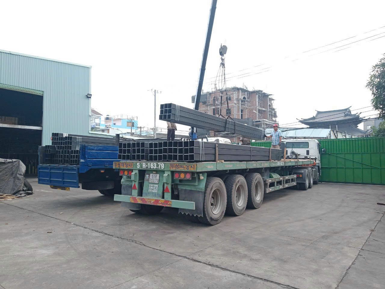 THÉP HỘP 75X150X2,5MM, THÉP HỘP CHỮ NHẬT 75X150X2,5LI