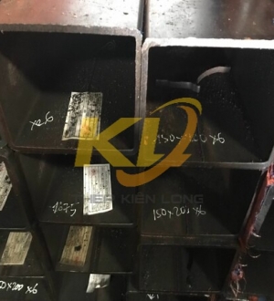 THÉP HỘP CHỮ NHẬT 150X200X6MM, THÉP HỘP ĐEN 150X200X6LY